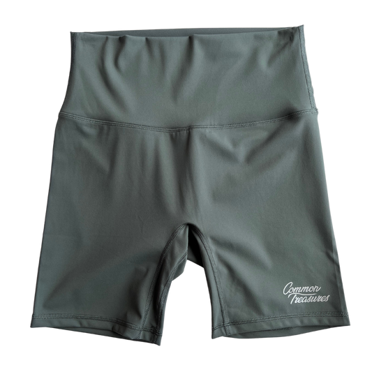 Dark Olive - Biker Shorts