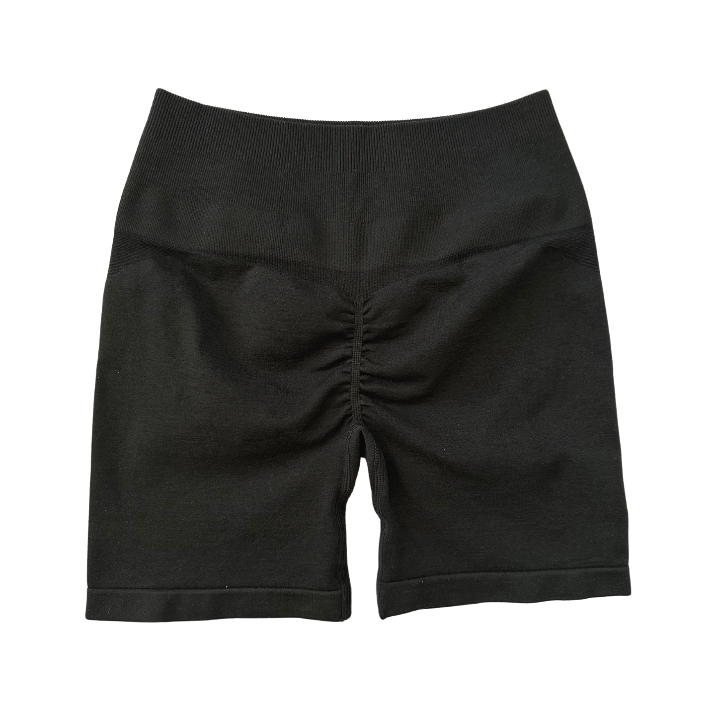 Scrunch Biker Shorts - Black