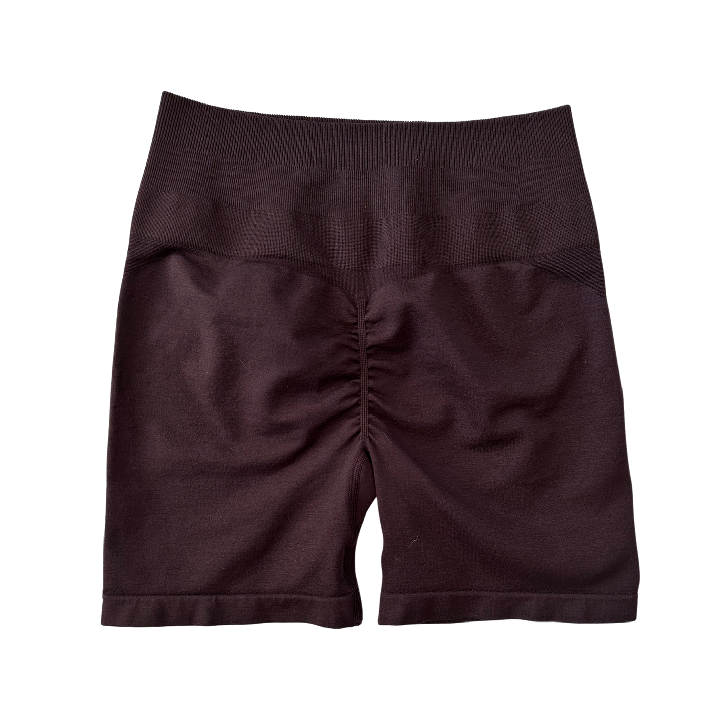 Scrunch Biker Shorts - Brown